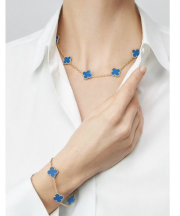 Браслет Vintage Alhambra, 5 мотивов
