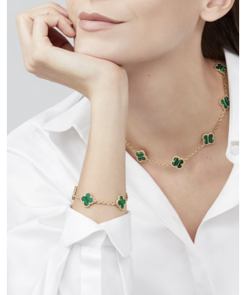 Van Cleef & Arpels Vintage Alhambra — колье 10 мотивов