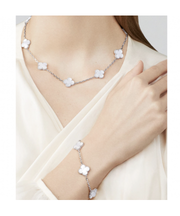 Van Cleef & Arpels Vintage Alhambra — колье 10 мотивов