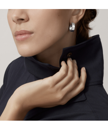 СЕРЬГИ Cartier LOVE из белого золото