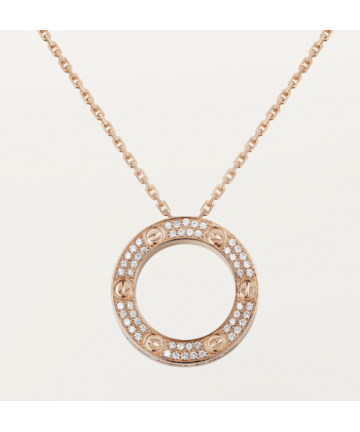 КОЛЬЕ Cartier LOVE PAVE
