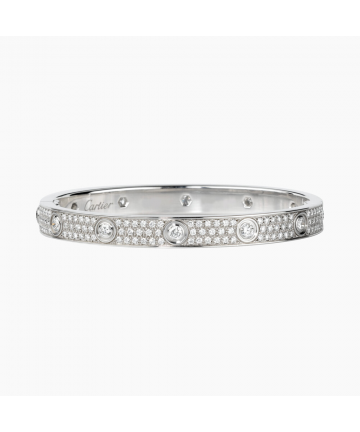 БРАСЛЕТ CARTIER LOVE, БРИЛЛИАНТОВОЕ ПАВЕ 216