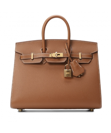 Сумка Birkin 25 Gold Epsom