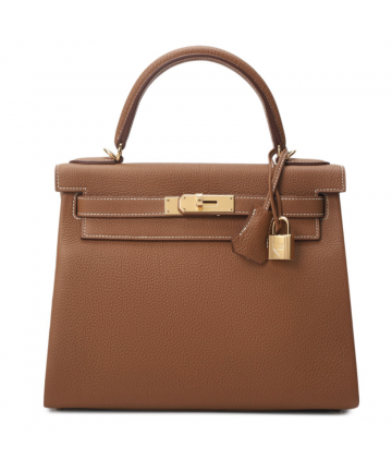 Сумка Hermes Kelly 28 gold