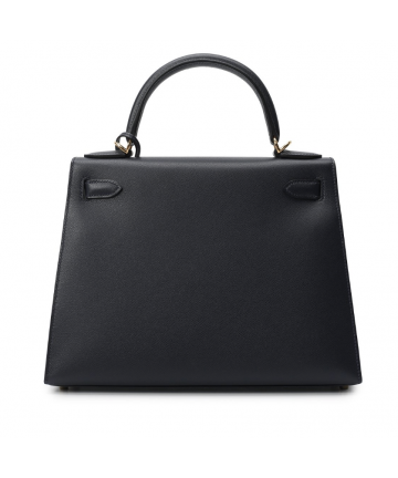 Сумка Hermes Kelly Noir 28 Gold