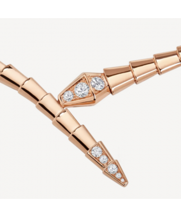 Колье Bvlgari Serpenti Viper, Розовое золото 18 карат
