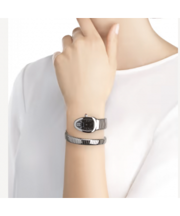 Bvlgari Serpenti Tubogas — часы-браслет в один виток