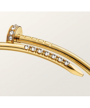 Браслет Cartier Juste un Clou (Small Model), желтое  золото 18 карат с бриллиантами