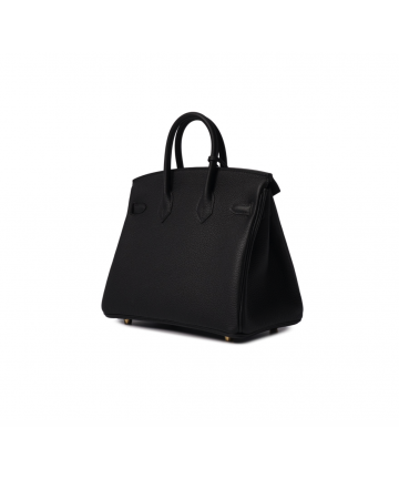Сумка Hermes Birkin 25 из премиальной кожи Togo с золотой фурнитурой