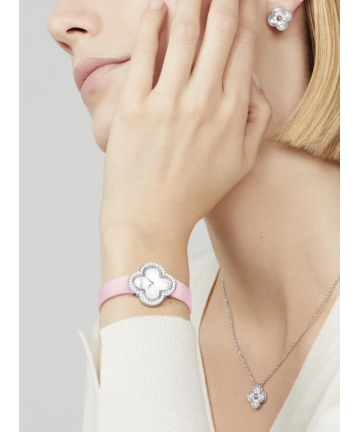 Van Cleef & Arpels Vintage Alhambra — серьги с бриллиантами
