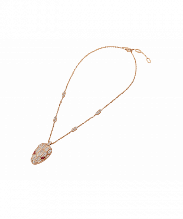 SERPENTI КОЛЬЕ из желтого золото с бриллиантами